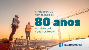 Sessão solene celebra 80 anos de fundação do Sinduscon-CE