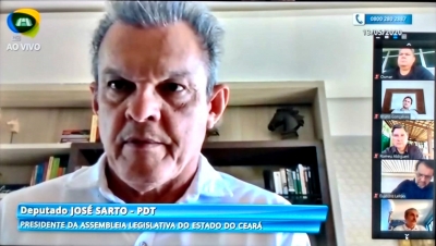 Presidente da Assembleia Legislativa, deputado José Sarto