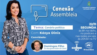 Domingos Filho é o convidado do programa Conexão Assembleia