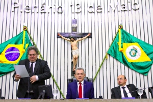 Abertura dos trabalhos da sessão plenária desta quinta-feira