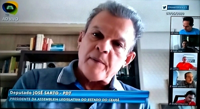 Presidente da Assembleia Legislativa, deputado José Sarto