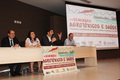 Seminário debate riscos da utilização de agrotóxicos