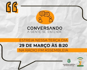 Quadro “Conversando a gente se entende” estreia no programa Narcélio Limaverde