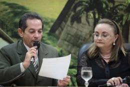 Deputados Heitor Férrer (PDT) e Eliane Novais (PSB)