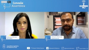 Deputado federal Idilvan Alencar aborda políticas educacionais no Conexão Assembleia