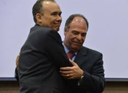 Francisco Teixeira (e) passou a comandar Ministério da Integração Nacional após saída de Fernando Bezerra, nome ligado ao presidenciável Eduardo Campos