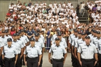 Camilo Santana empossou ontem, no Centro de Eventos, 279 novos policiais militares