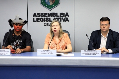 Debate sobre as terras da comunidade tabepa