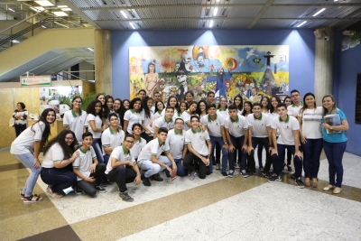 Estudantes da Escola Profissional Leonel Brizola visitam Assembleia