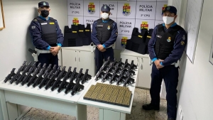 Novas armas serão entregues aos Policiais da 2ª CPG