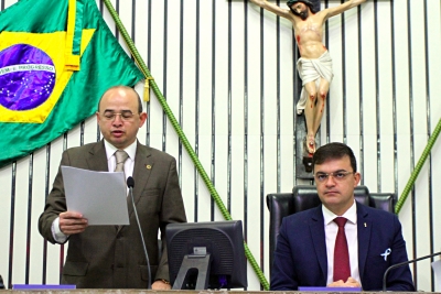 Abertura dos trabalhos da sessão plenária desta quarta-feira