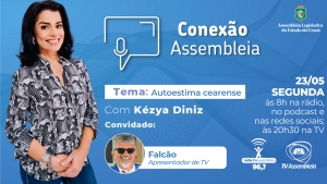 Conexão Assembleia entrevista humorista Falcão nesta segunda-feira