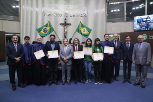 Dia Nacional da Matemática é celebrado em solenidade na Assembleia