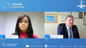 Conexão Assembleia conversa com o conselheiro federal da OAB - Seccional do Ceará, Hélio Leitão