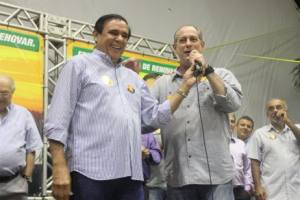 Gaudêncio e Ciro, aliados na campanha de 2010