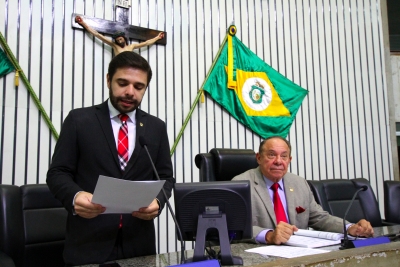 Abertura dos trabalhos da sessão plenária desta quinta-feira