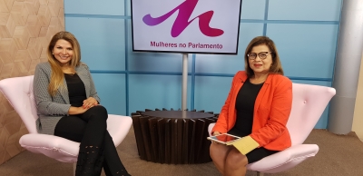 Defensora Sandra Moura Sá e jornalista Silvana Frota