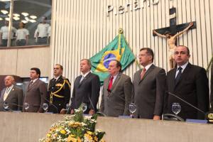 Sessão solene em comemoração ao quarto aniversário da AESP/CE