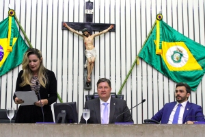 Abertura dos trabalhos da sessão plenária desta quarta-feira