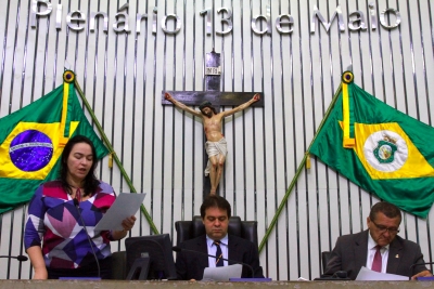 Abertura dos trabalhos da sessão plenária desta quarta-feira