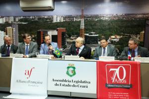 Audiência pública homenageia 70 anos de Aliança Francesa de Fortaleza