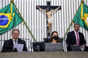 Abertura dos trabalhos da sessão legislativa desta quarta-feira