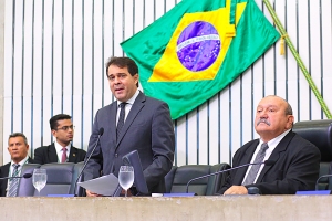 Abertura dos trabalhos da sessão plenária desta quinta-feira