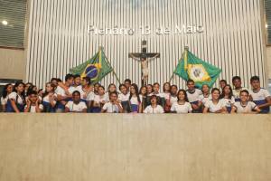 Projeto “O Parlamento e Sua História” recebe os alunos do 9° ano da Escola de Ensino Fundamental Dom Helder Câmara