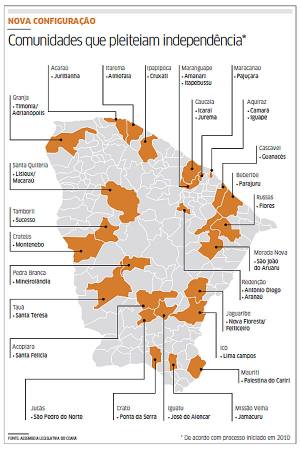 Aumenta expectativa para emancipação de distritos