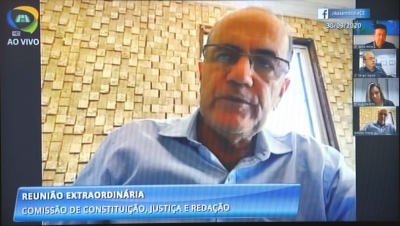 Reunião remota da da Comissão de Constituição, Justiça e Redação