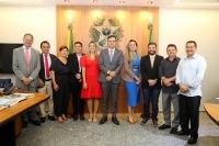 Deputados da Federação PT, PCdoB e PV participam de reunião de boas-vindas