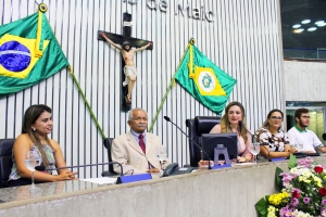 Sessão solene em homenagem aos 50 anos de fundação da Escola Estadual de Ensino Profissional Joaquim Nogueira