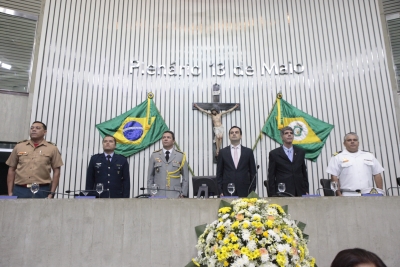 Sessão solene em homenagem aos 91 anos de fundação do Corpo de Bombeiros Militar do Ceará