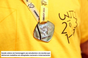 Alece homenageia alunos cearenses medalhistas em olimpíadas científicas