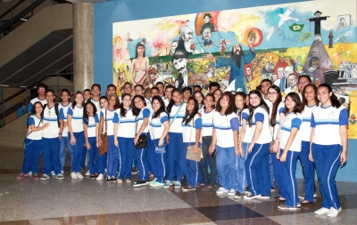 Alunos da Escola Patronato da Sagrada Familia visita a ALCE