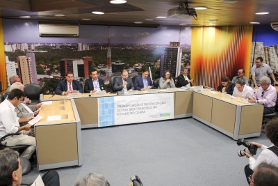 Seminário debate andamento de obras da transposição do rio São Francisco