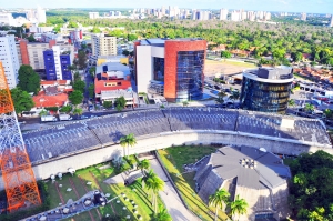 Vista aérea da Assembleia Legislativa