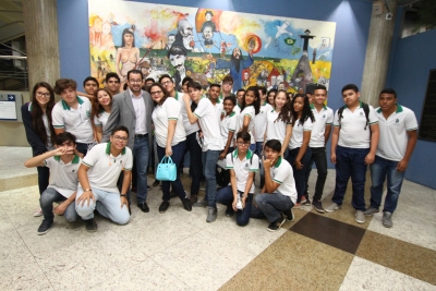 Assembleia Legislativa recebe a visita de alunos do CIEE