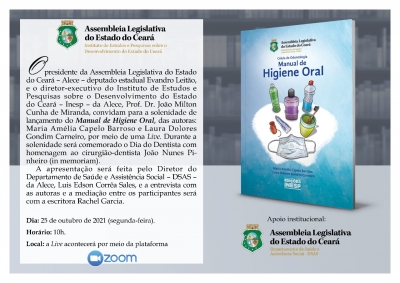 Inesp lança na segunda-feira &quot;Manual de Higiene Oral&quot;