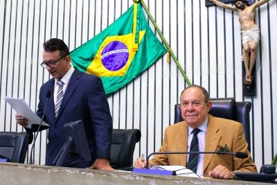 Abertura dos trabalhos da sessão plenária desta quinta-feira 