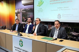 Palestra apresenta Plano Plurianual do Estado para quadriênio 2020-2023