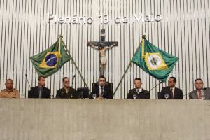 Sessão solene para dar posse ao novo Conselho Estadual de Segurança Pública do Estado do Ceará (Consesp) 