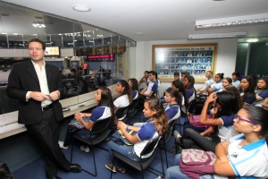 Projeto O Parlamento e sua História recebe alunos da Escola de Ensino Médio José Alexandre