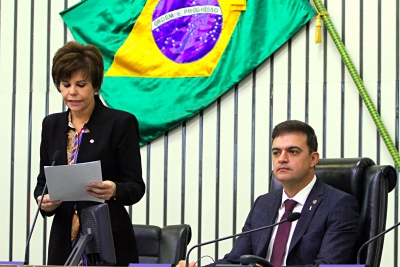 Abertura dos trabalhos da sessão plenária desta quinta-feira