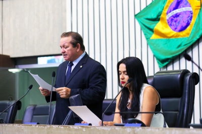 Leitura do expediente da sessão plenária