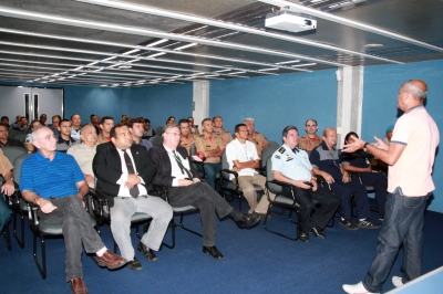 Palestra sobre a Dengue