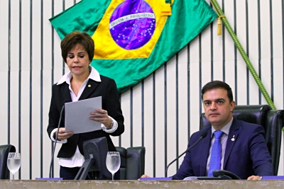 Abertura dos trabalhos da sessão plenária desta terça-feira 