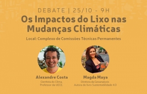 AL debate os impactos do lixo nas mudanças climáticas