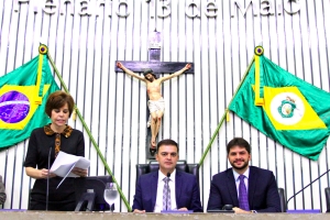 Abertura dos trabalhos da sessão plenária desta quarta-feira