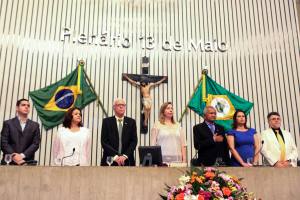 Sessão solene em alusão aos dez anos do curso de Medicina na Universidade Estadual do Ceará (Uece)